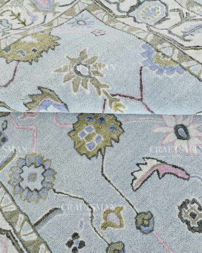 6x8 feet Wool Hand-Tufted Rug | Craftsman Rugs Exclusive
