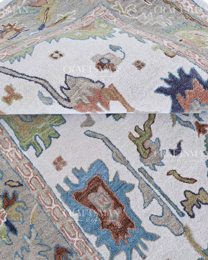 6x8 feet Wool Hand-Tufted Rug | Craftsman Rugs Exclusive