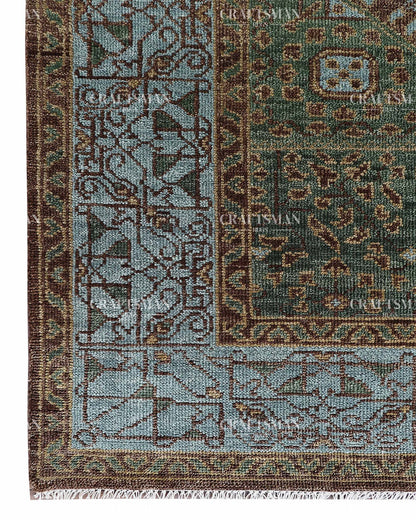 Safira Wool Hand-Knotted Oushak-Inspired Rug
