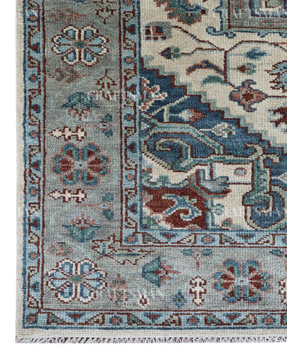 Jarvis Wool Hand-Knotted Oushak-Inspired Rug