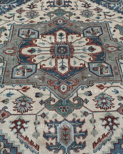 Jarvis Wool Hand-Knotted Oushak-Inspired Rug