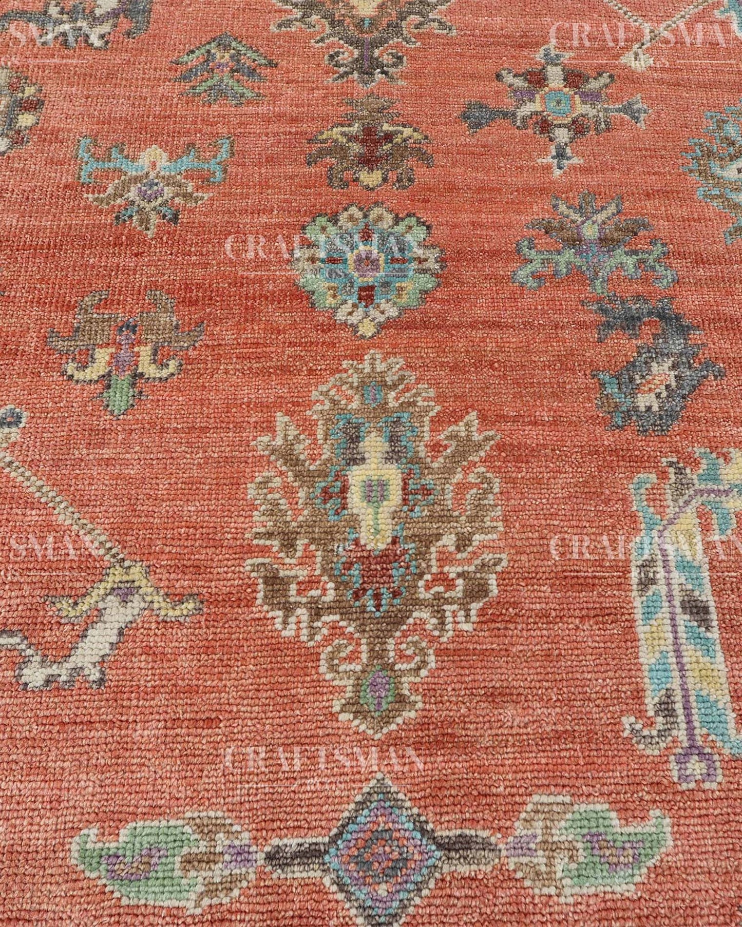 Norin Wool Hand-Knotted Oushak-Inspired Rug