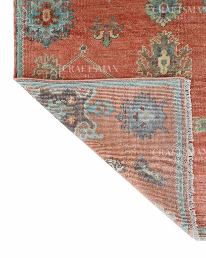 Norin Wool Hand-Knotted Oushak-Inspired Rug