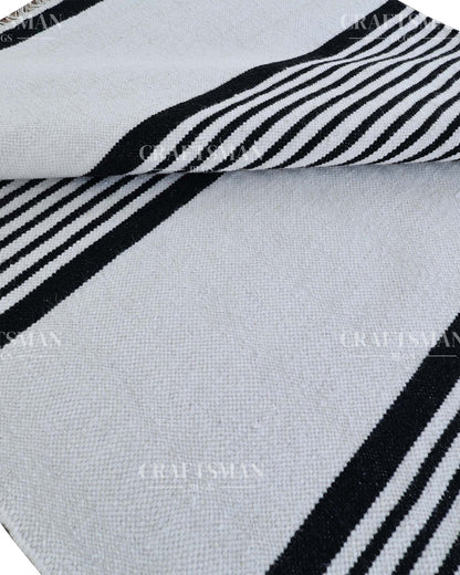 Phaedra Wool Dhurrie Hand-Woven Flatweave Rug