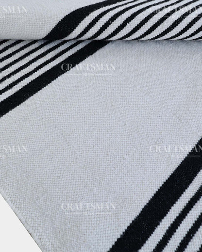 Phaedra Wool Dhurrie Hand-Woven Flatweave Rug