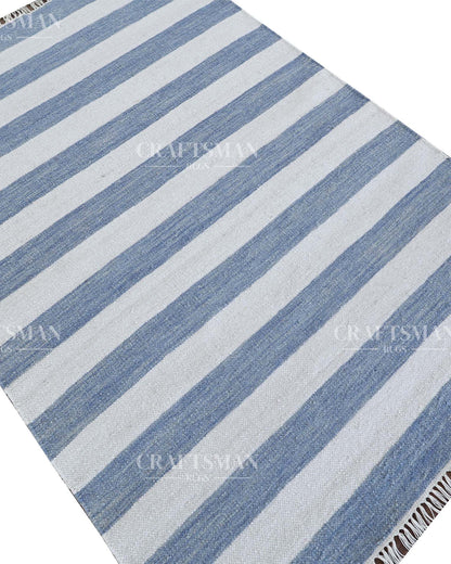 Motiva Wool Dhurrie Hand-Woven Flatweave Rug