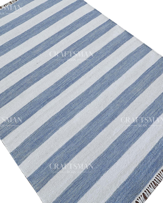 Motiva Wool Dhurrie Hand-Woven Flatweave Rug