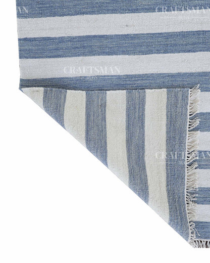 Motiva Wool Dhurrie Hand-Woven Flatweave Rug