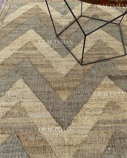 Plavora Jute Hand-Woven Natural Rug
