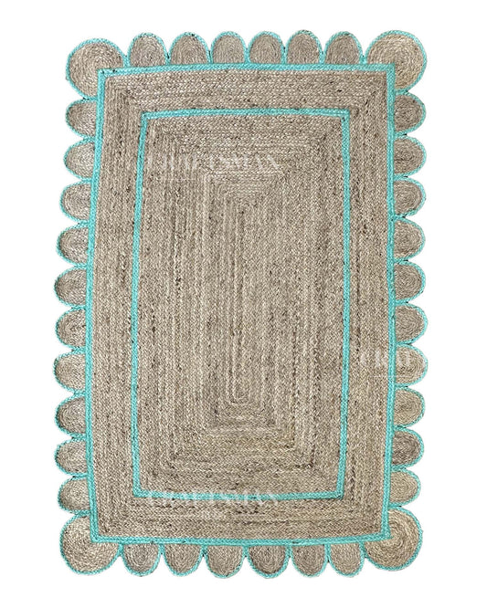 Loomira Jute Hand-Woven Natural Rug