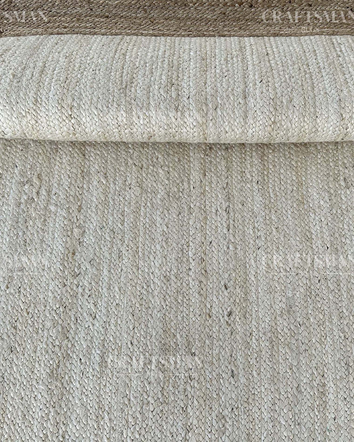 Naturra Jute Hand-Woven Natural Rug