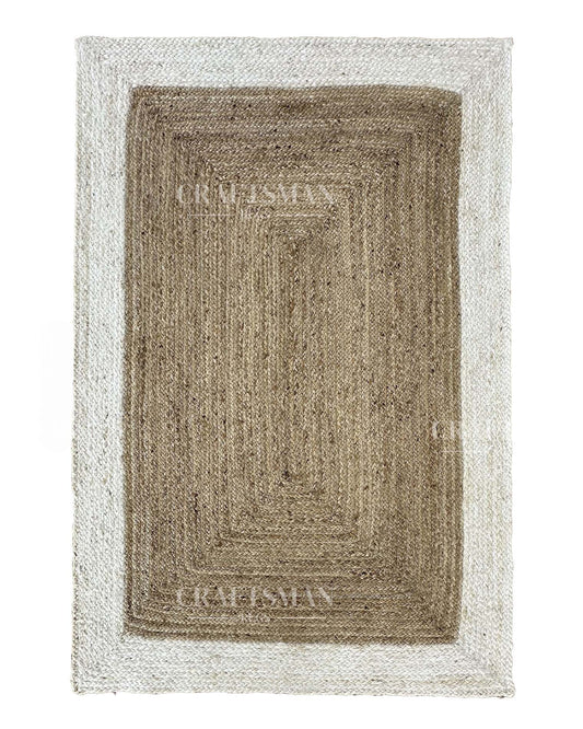 Rawora Jute Hand-Woven Natural Rug