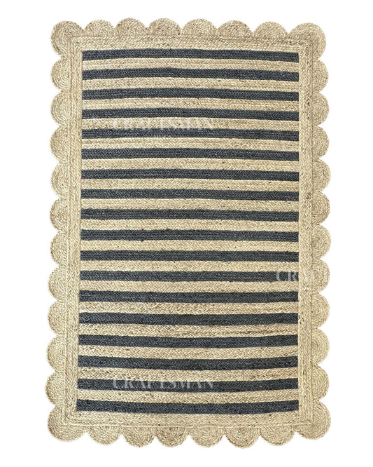 Burlana Jute Hand-Woven Natural Rug