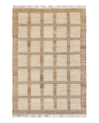 Fibana Jute Hand-Woven Natural Rug