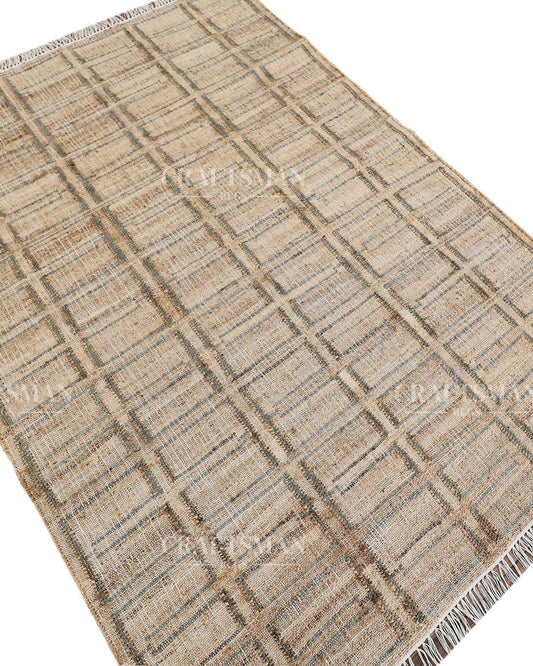 Elvara Jute Hand-Woven Natural Rug