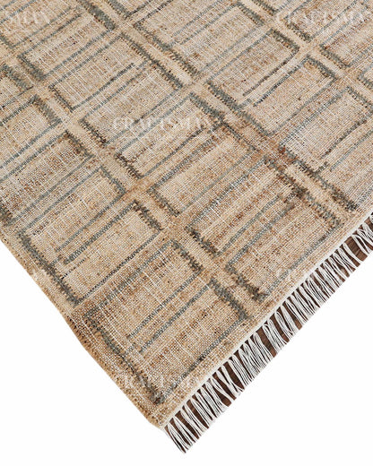 Elvara Jute Hand-Woven Natural Rug