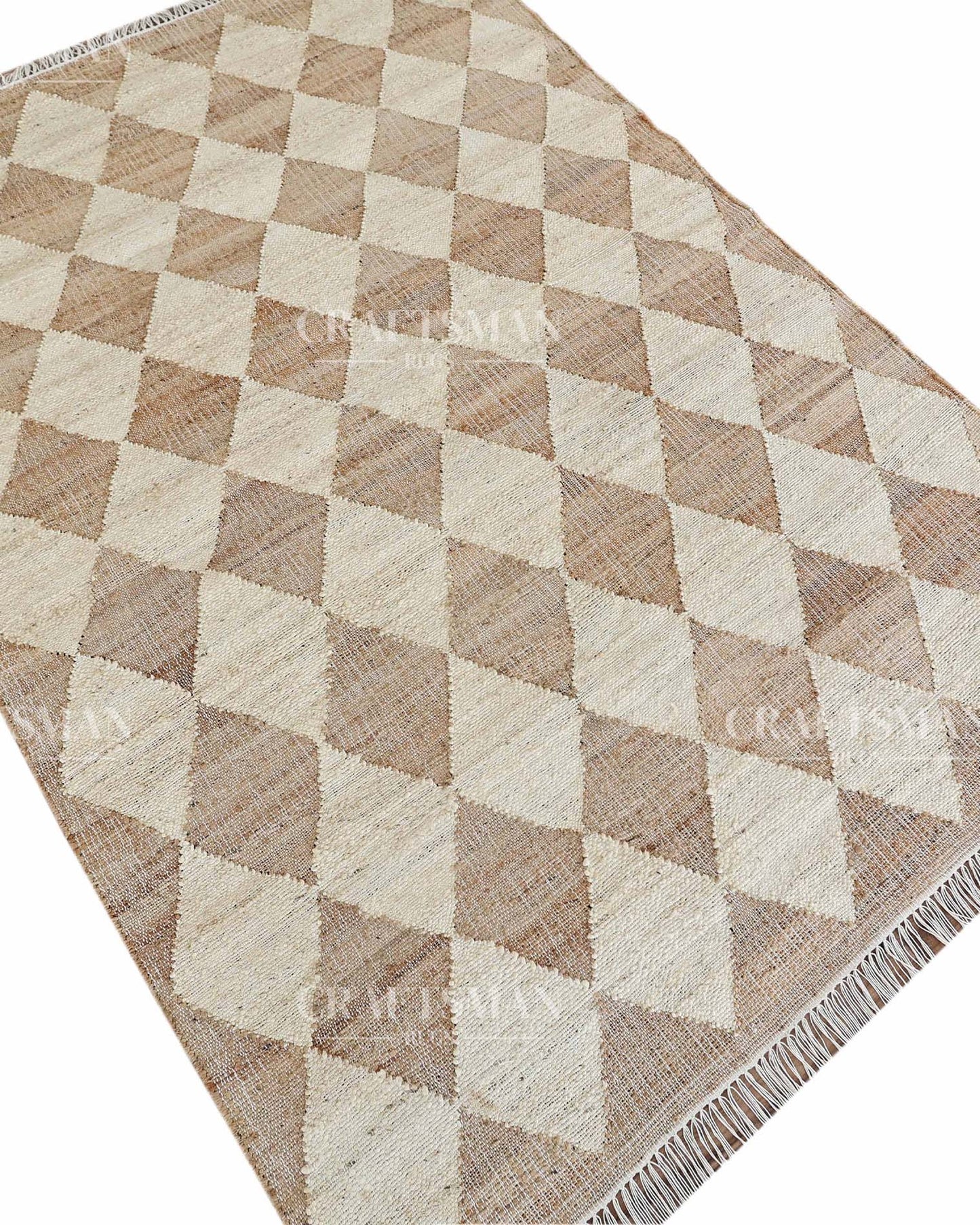 Solene Jute Hand-Woven Natural Rug