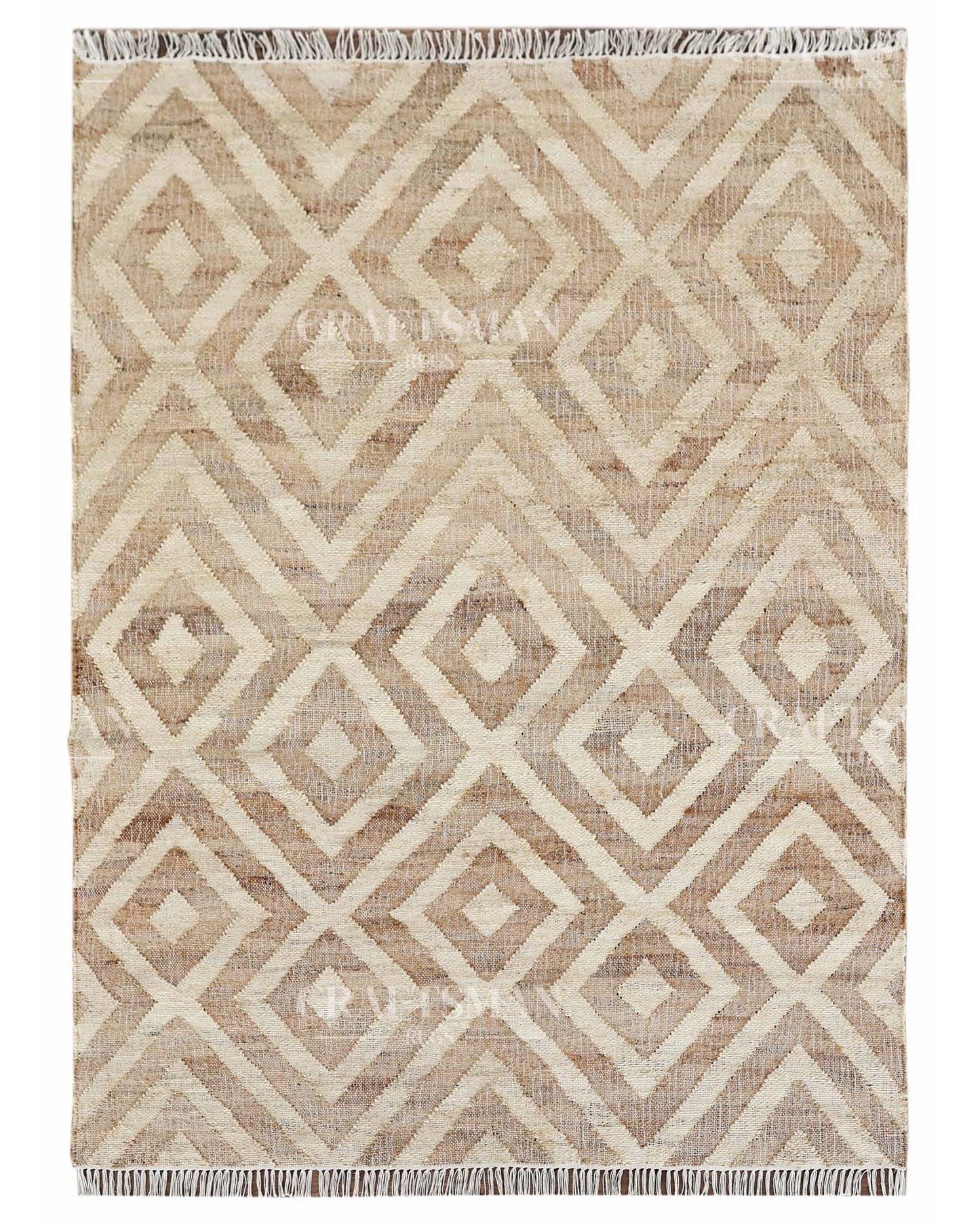 Arvona Jute Hand-Woven Natural Rug