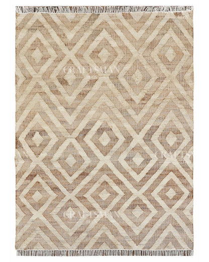 Arvona Jute Hand-Woven Natural Rug