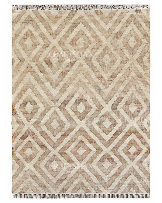 Arvona Jute Hand-Woven Natural Rug