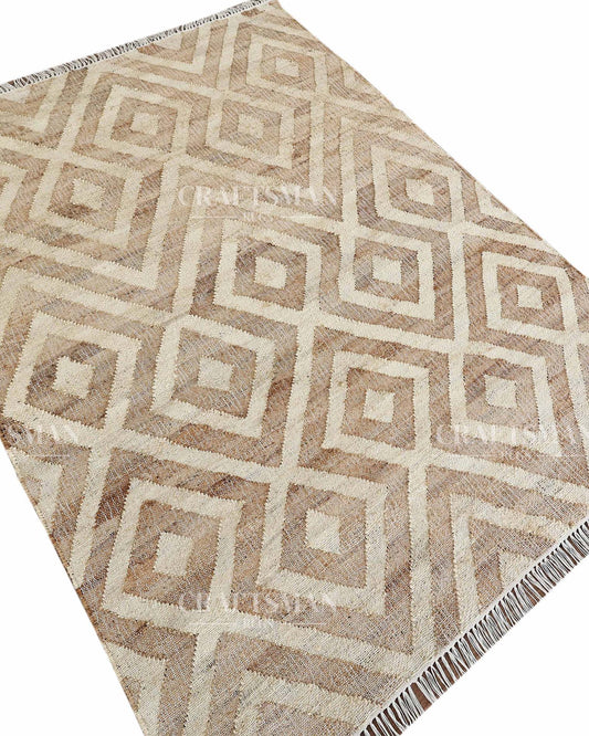 Arvona Jute Hand-Woven Natural Rug