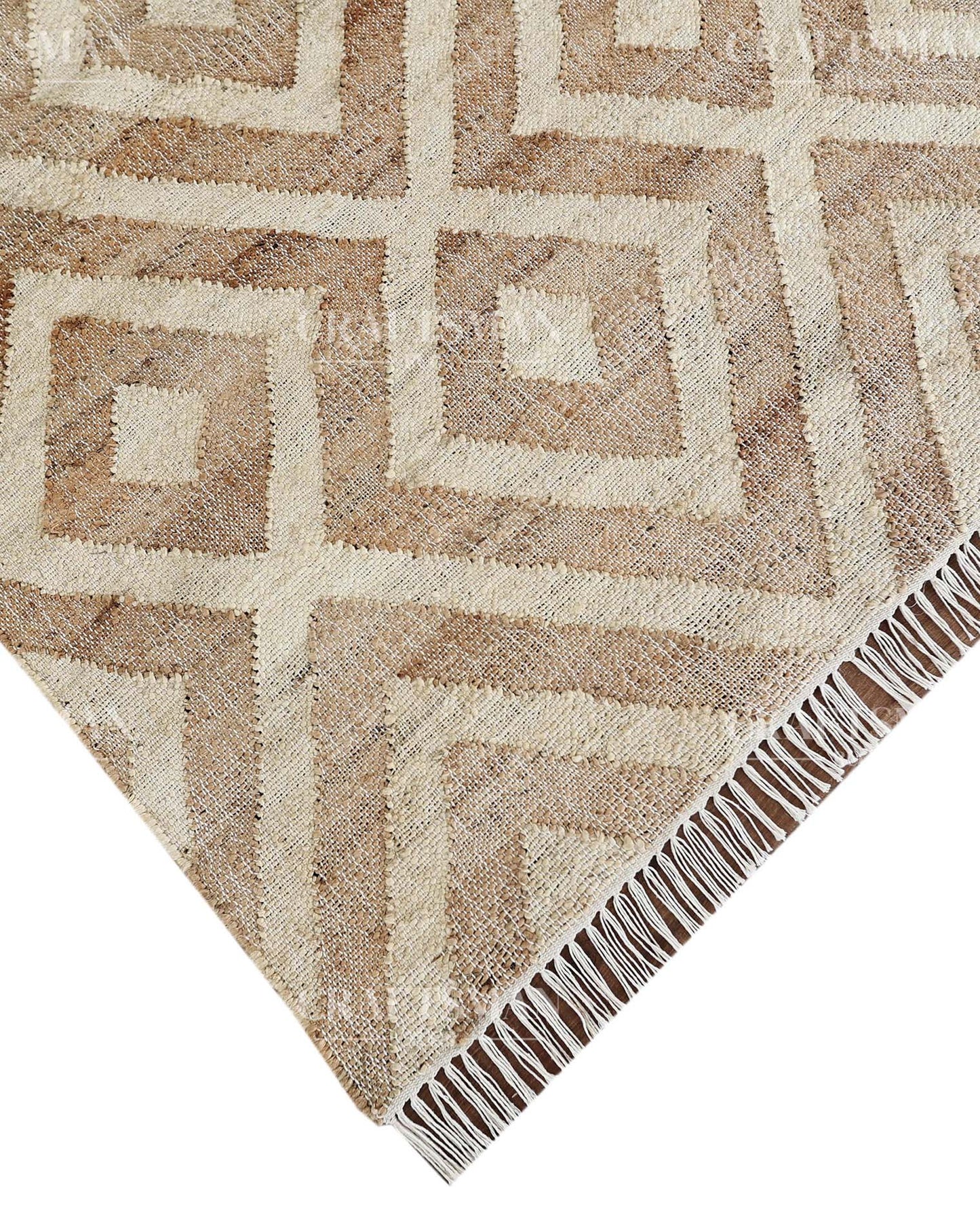Arvona Jute Hand-Woven Natural Rug