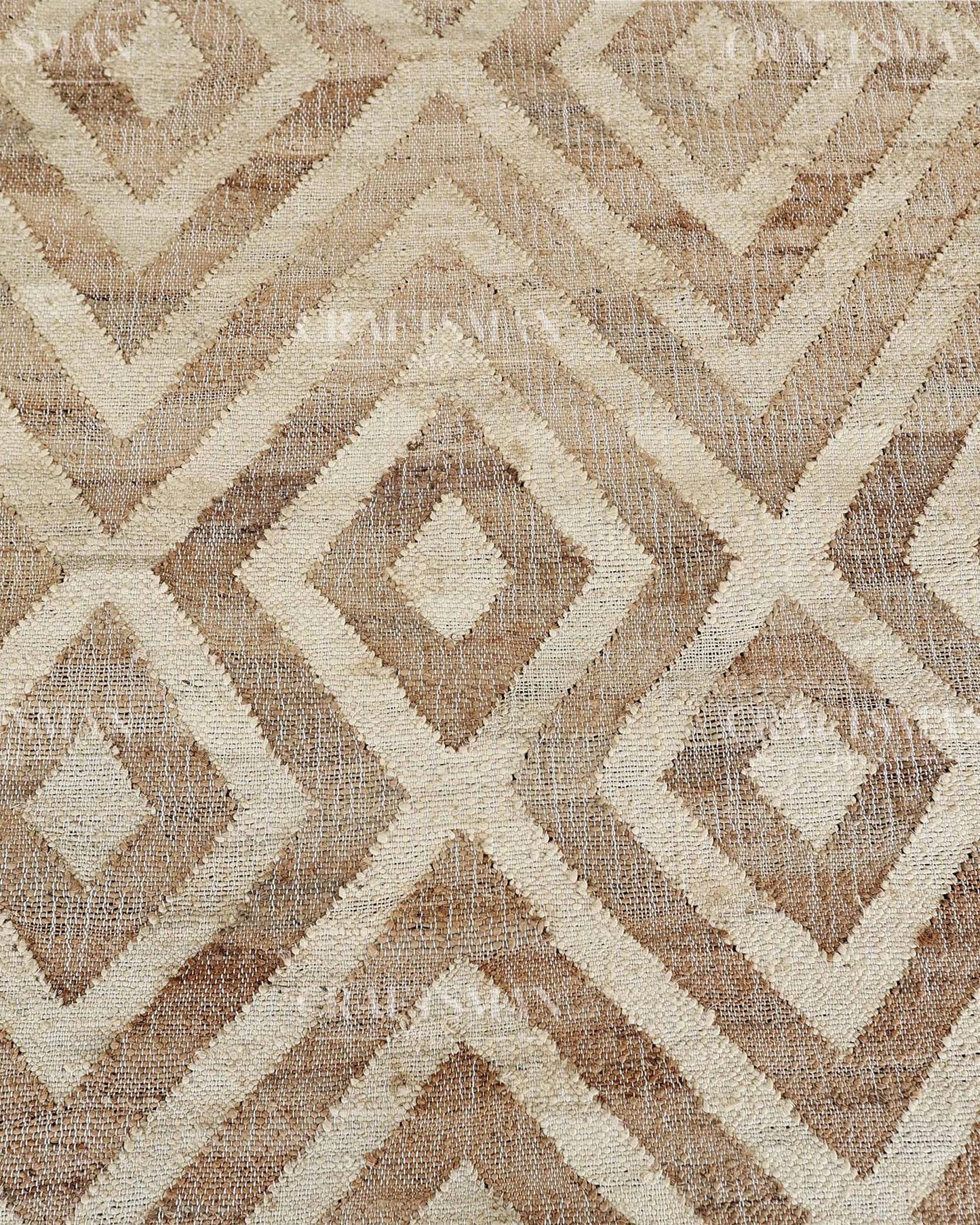 Arvona Jute Hand-Woven Natural Rug