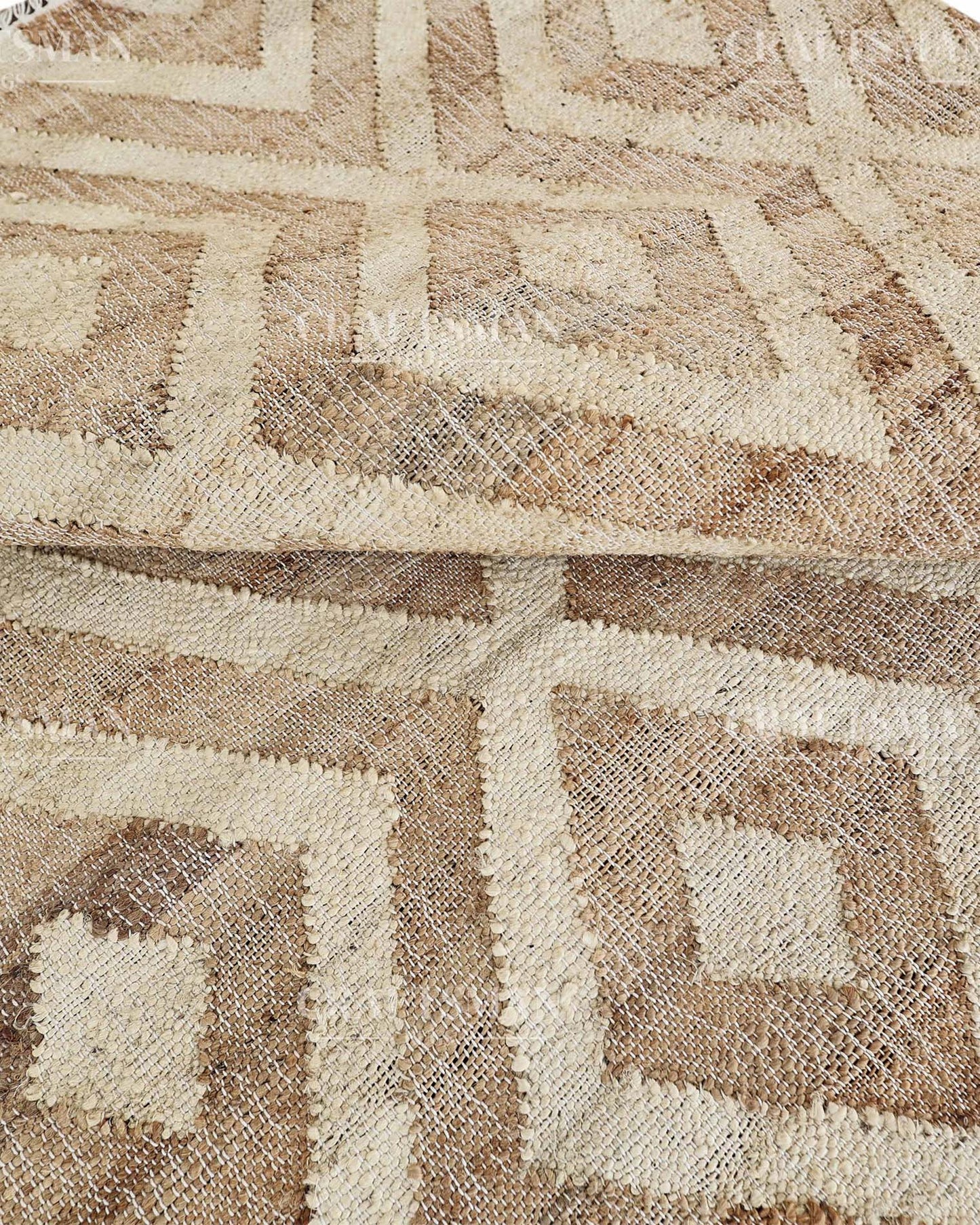 Arvona Jute Hand-Woven Natural Rug