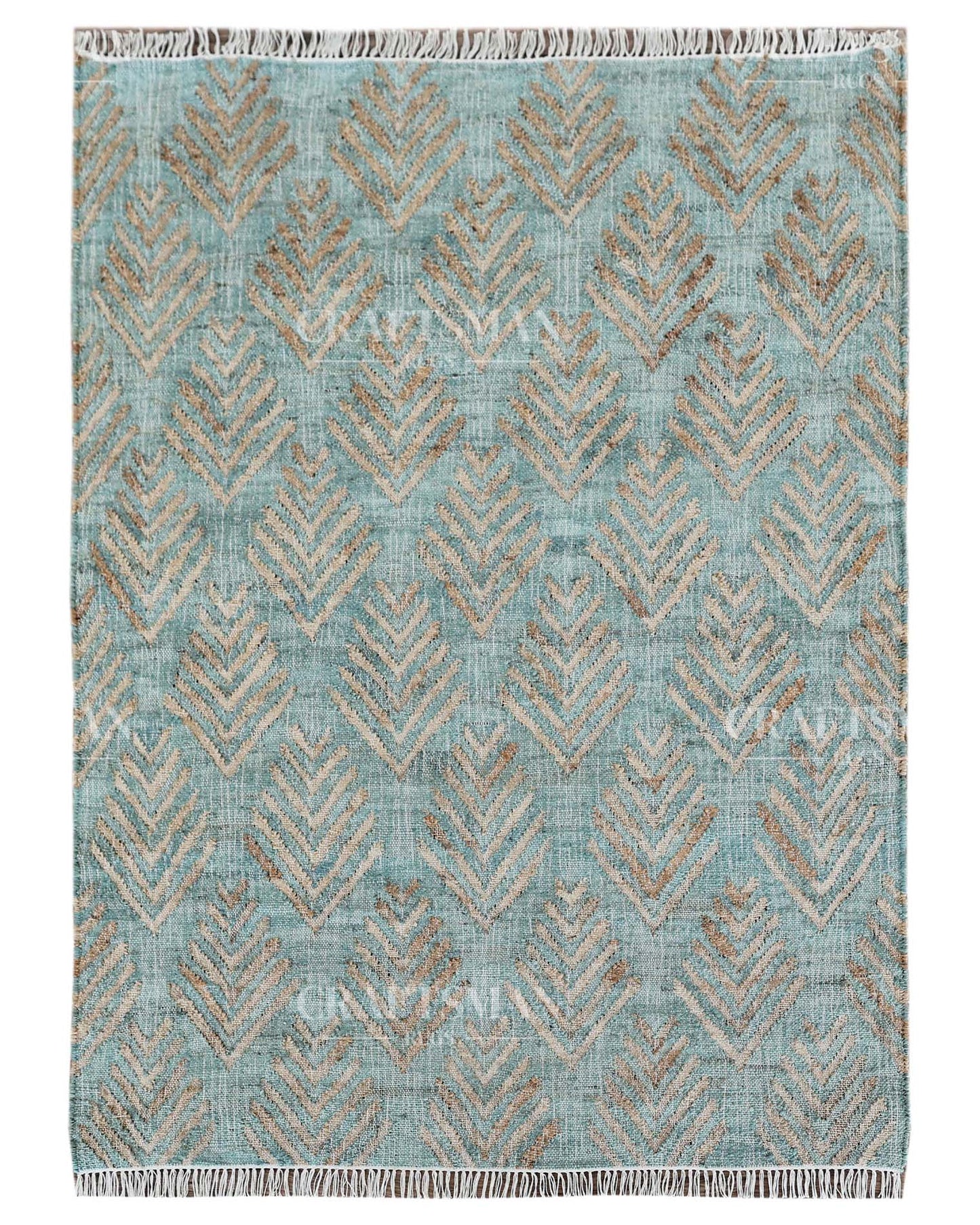 Clostra Jute Hand-Woven Natural Rug