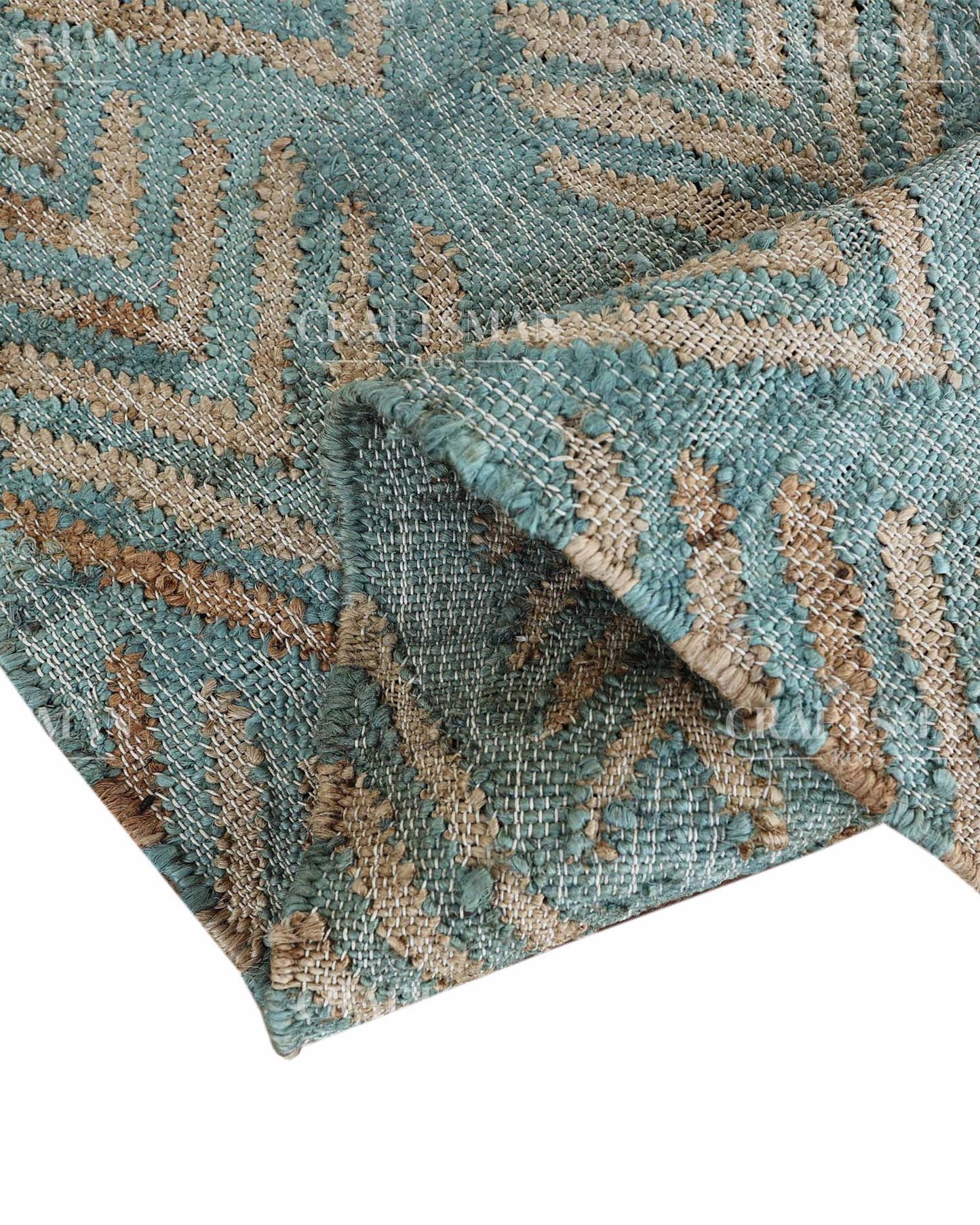 Clostra Jute Hand-Woven Natural Rug