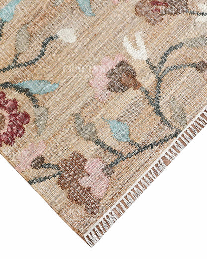 Trovena Jute Hand-Woven Natural Rug