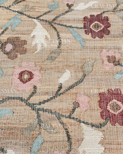 Trovena Jute Hand-Woven Natural Rug