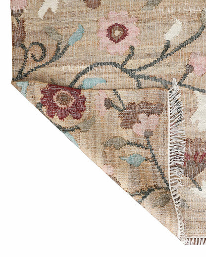 Trovena Jute Hand-Woven Natural Rug