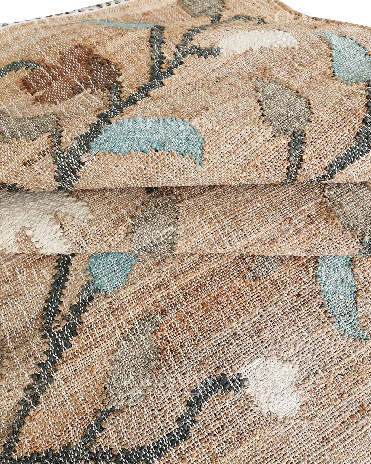 Trovena Jute Hand-Woven Natural Rug