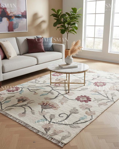 Verdana Jute Hand-Woven Natural Rug
