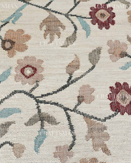 Verdana Jute Hand-Woven Natural Rug