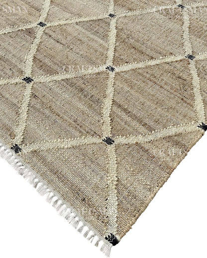 Canvara Diva Jute Hand-Woven Natural Rug