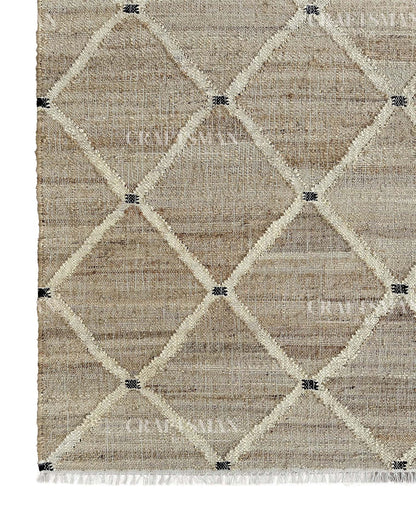 Canvara Diva Jute Hand-Woven Natural Rug