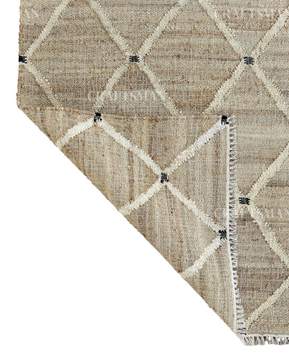 Canvara Diva Jute Hand-Woven Natural Rug