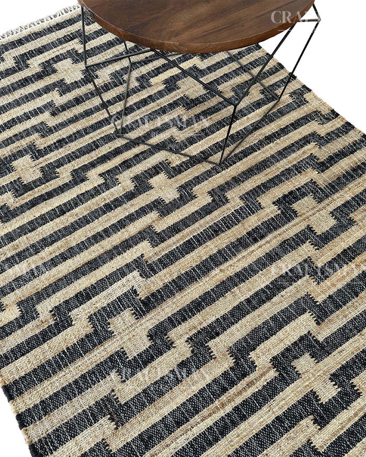 Duneva Diva Jute Hand-Woven Natural Rug