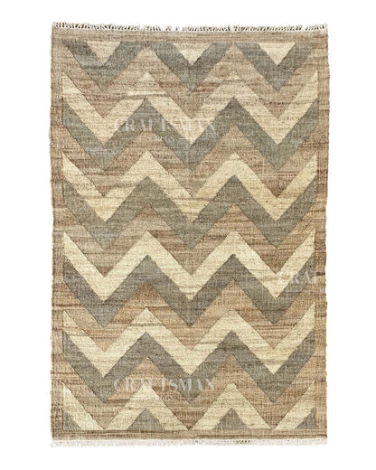 Bravara Jute Hand-Woven Natural Rug