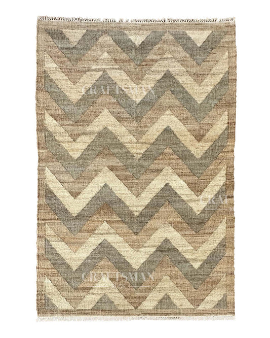 Bravara Jute Hand-Woven Natural Rug