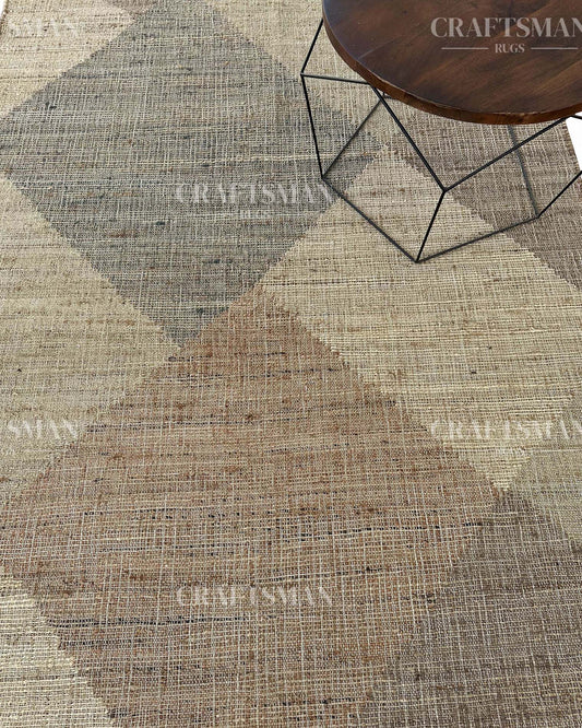 Ecorra Jute Hand-Woven Natural Rug