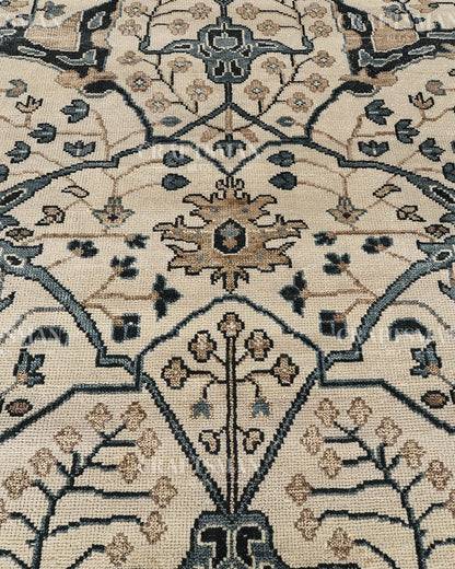 9x12 feet Wool Hand-Knotted Oushak-Inspired Rug | Craftsman Rugs Exclusive