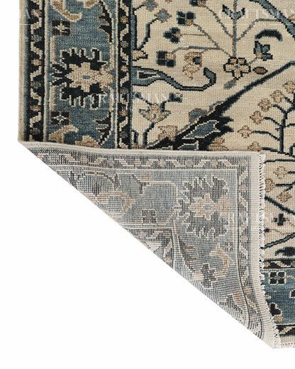 9x12 feet Wool Hand-Knotted Oushak-Inspired Rug | Craftsman Rugs Exclusive