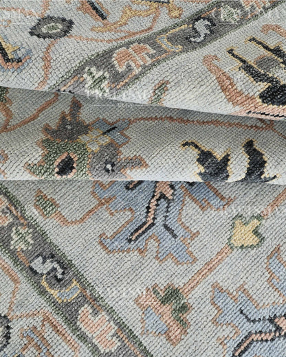 9x12 feet Wool Hand-Knotted Oushak-Inspired Rug | Craftsman Rugs Exclusive
