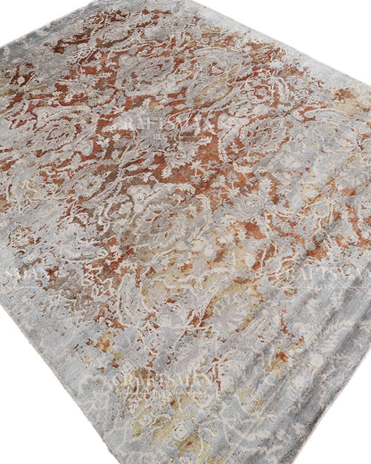 8x10 feet Vintage Hand-Knotted Wool Rug | One-of-a-Kind | Craftsman Rugs