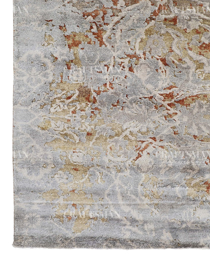 8x10 feet Vintage Hand-Knotted Wool Rug | One-of-a-Kind | Craftsman Rugs