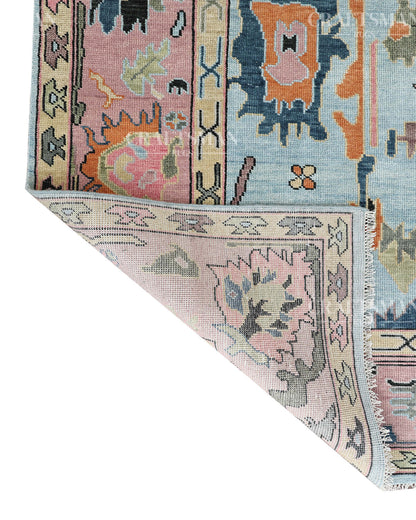 9x12 feet Wool Hand-Knotted Oushak-Inspired Rug | Craftsman Rugs Exclusive
