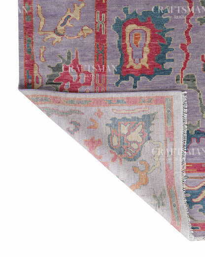 9x12 feet Wool Hand-Knotted Oushak-Inspired Rug | Craftsman Rugs Exclusive